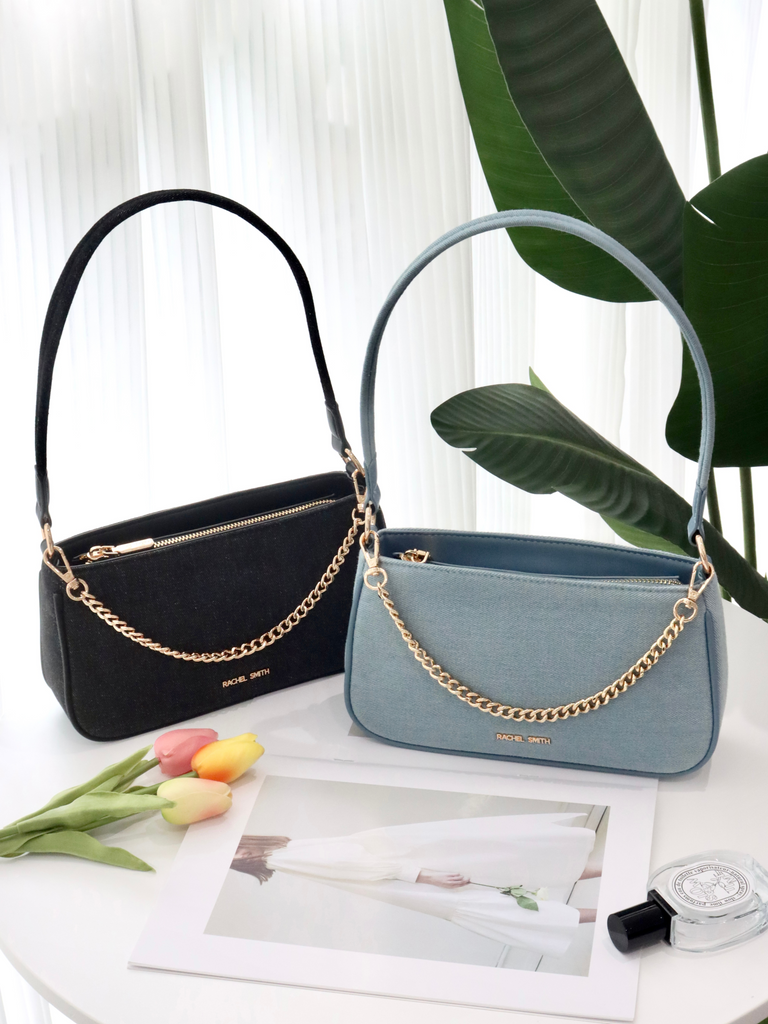 Ceci Denim Hobo Bag