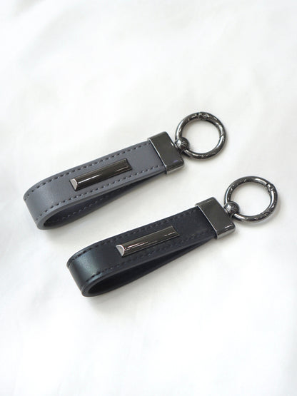 RS Engraving Leather Keychain