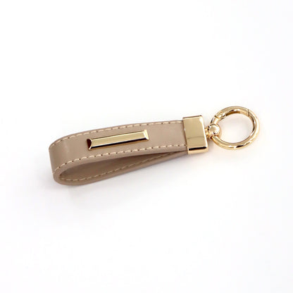 RS Engraving Leather Keychain