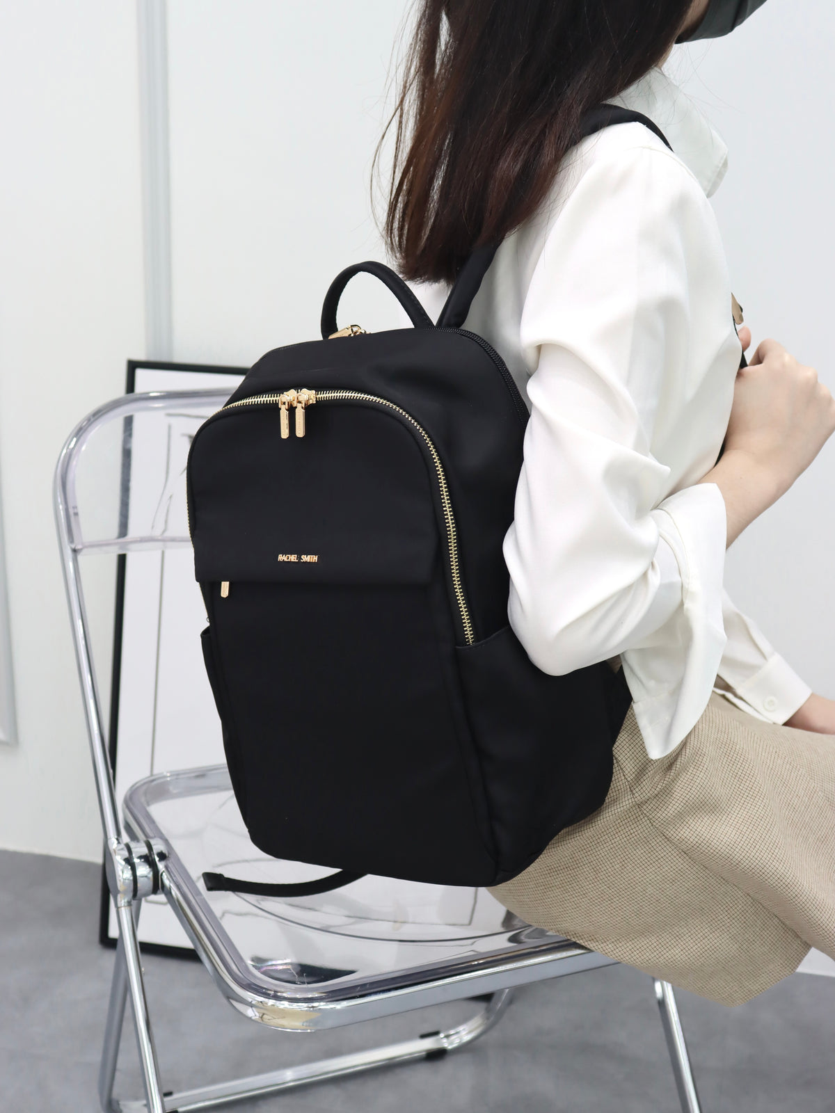 Ivy Medium Nylon Backpack – Rachel Smith Designer Sdn Bhd