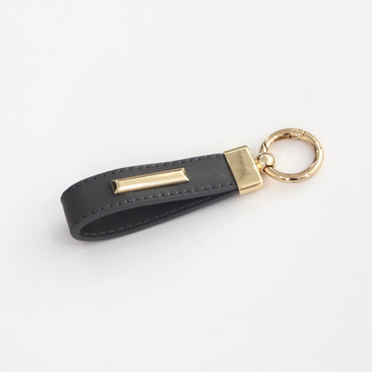 RS Engraving Leather Keychain