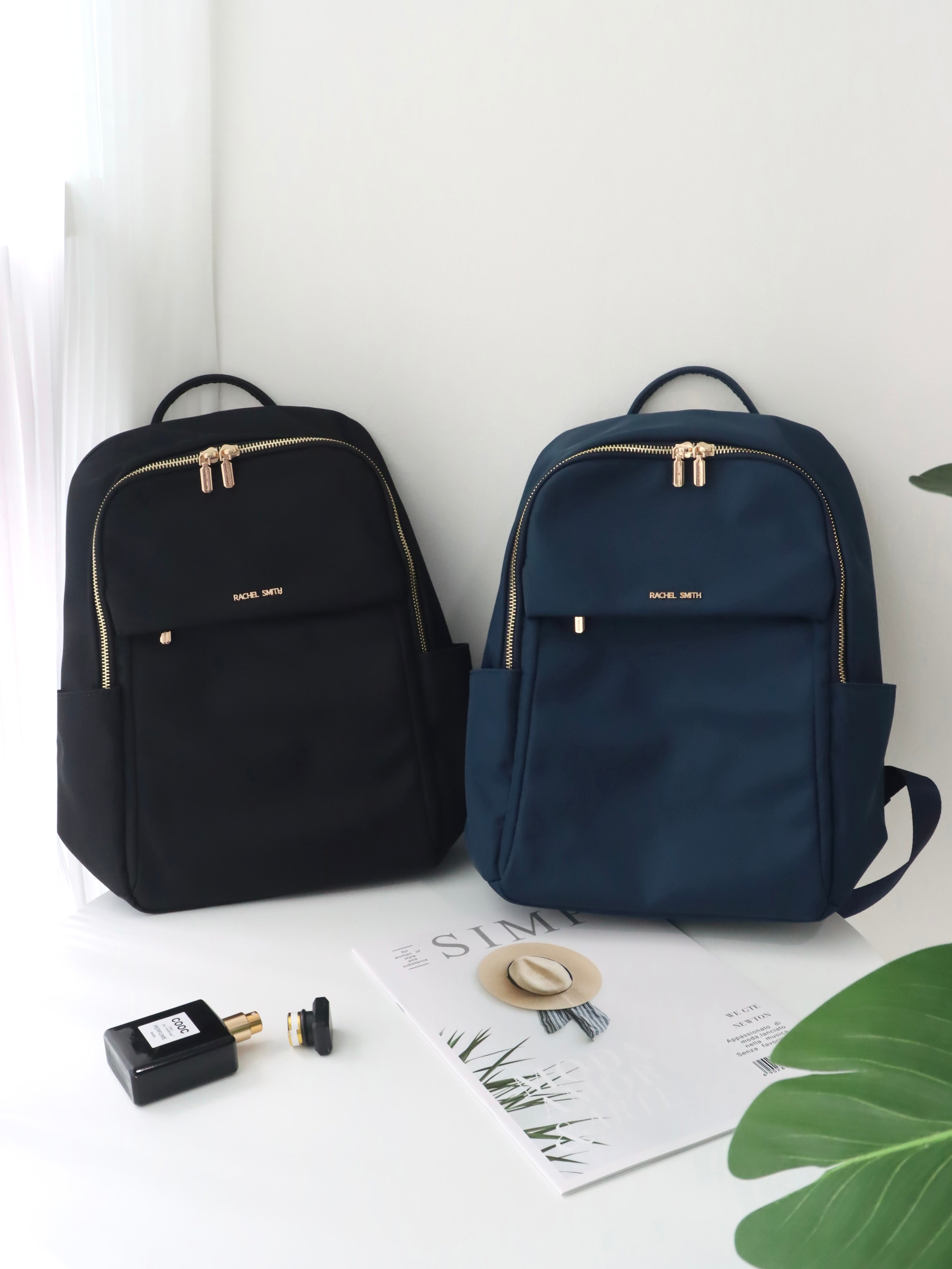 Ivy Medium Nylon Backpack – Rachel Smith Designer Sdn Bhd