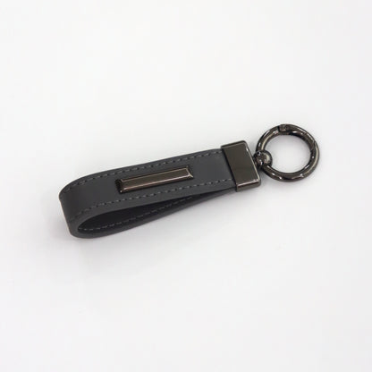 RS Engraving Leather Keychain